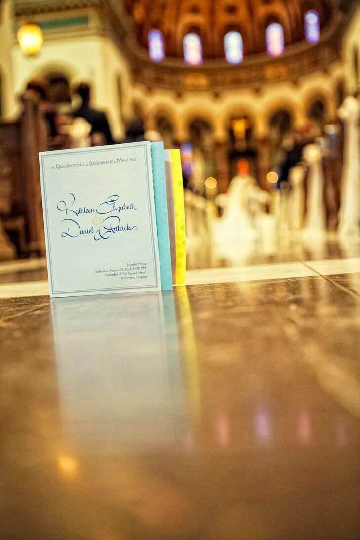 Colorful Ceremony Program Book