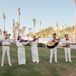 A mariachi band is perfect for a wedding in Mexico. This group played lively music throughout the ceremony and cocktail hour, and it was a hit with the guests.