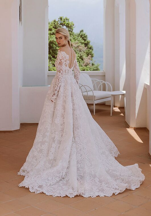 Amalfi Passion collection by Ricca Sposa Dalia 24-016 A-Line Wedding Dress - 5