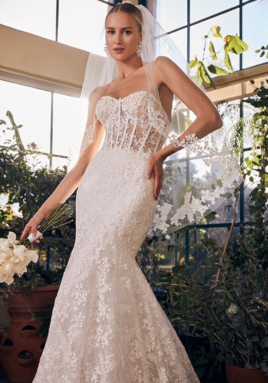 Casablanca Bridal Style 2529 Gigi Fit-and-Flare Wedding Dress - 7