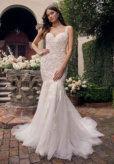 Casablanca Bridal 2546 Sylvie Fit-and-Flare Wedding Dress