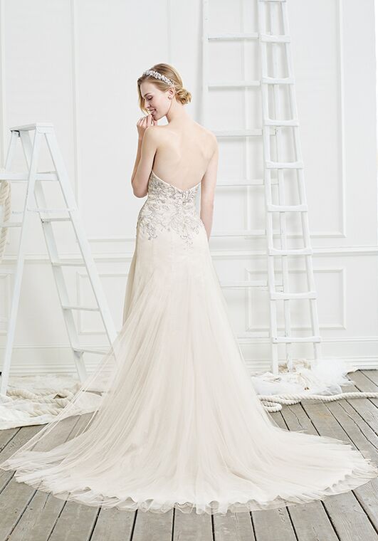 Beloved by Casablanca Bridal BL201 Destiny Sheath Wedding Dress - 3