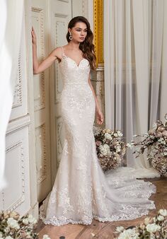 Moonlight Collection J6858 Mermaid Wedding Dress