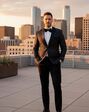 BLACKTIE AMSTERDAM Black Wedding Tuxedo Black Tuxedo - thumbnail - 7