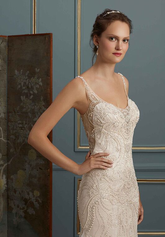 Amaré Couture C113 Evangeline Mermaid Wedding Dress - 3