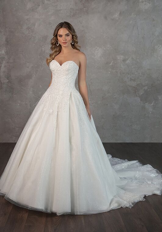 Essense of Australia D4331 Ball Gown Wedding Dress - 7