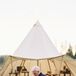 Rustic Tepee Dinner Stations