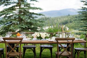 A Simple, Elegant Reception at The Lodge in Colorado
