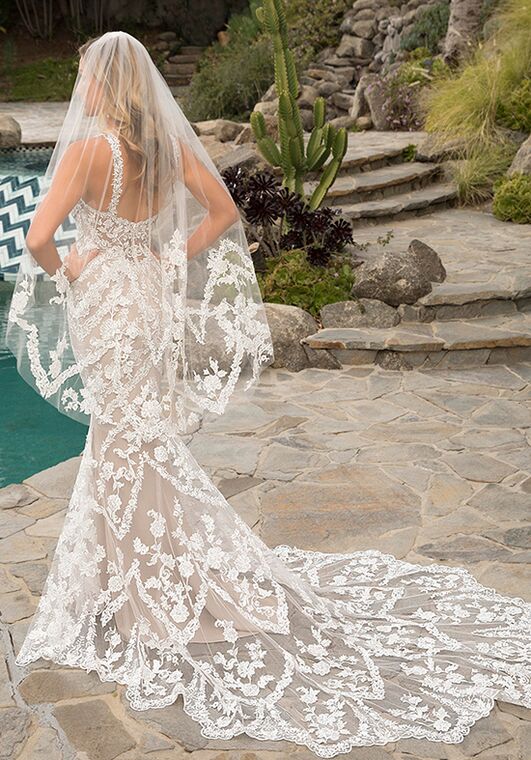 Beloved by Casablanca Bridal BL299 Jaden Mermaid Wedding Dress - 5