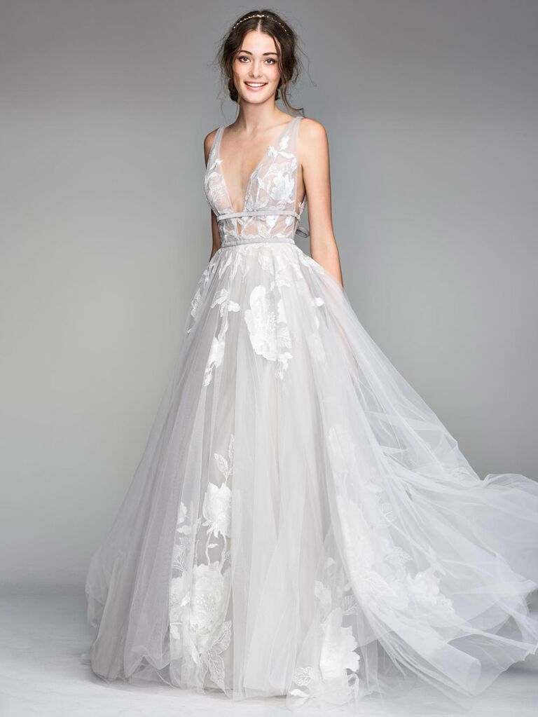 25 Silver Wedding Dresses Perfect for Edgy Brides