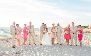 Summer-Inspired Wedding Party Attire
