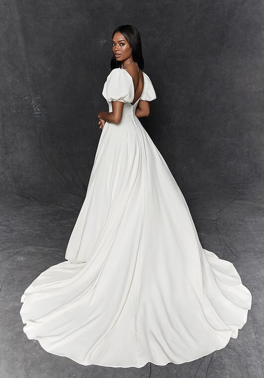 Justin Alexander Signature Bardini Ball Gown Wedding Dress - 4