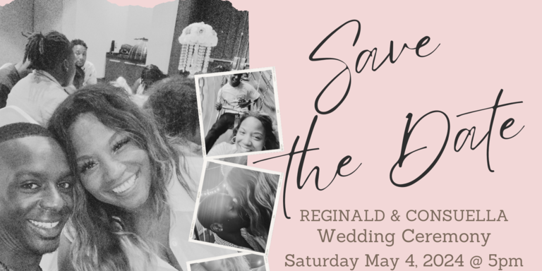 Consuella & Reginald Home Page Banner