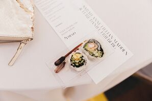 Hand-Rolled Sushi Appetizers