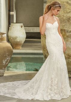 Casablanca Bridal 2294 Avery Mermaid and Trumpet Wedding Dress