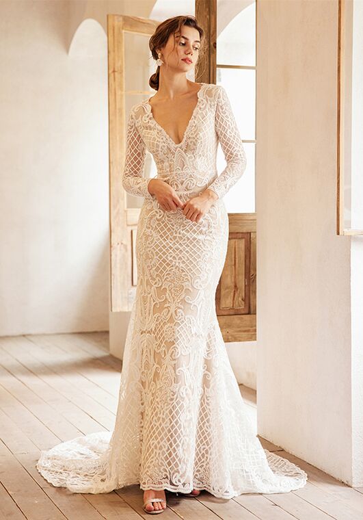 AW Bridal AW Sultana Wedding Dress Mermaid and Trumpet Wedding Dress - 5