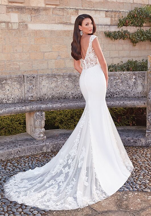 Sincerity Bridal 44334 Fit-and-Flare Wedding Dress - 4