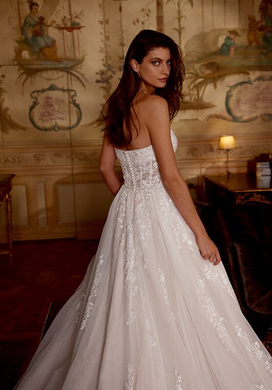 Justin Alexander Julia A-Line Wedding Dress - 6