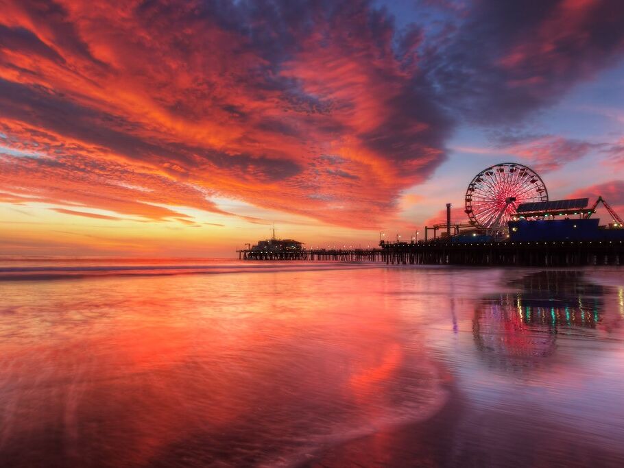 Picture of Santa Monica Beach