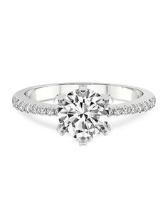 Friendly Diamonds Elegant Cushion, Pear, Round, Oval Cut Engagement Ring