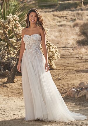 Lillian West 66266 A-Line Wedding Dress