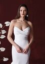 Justin Alexander Halsey Mermaid and Trumpet Wedding Dress - thumbnail - 4