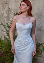 L'amour by Calla Blanche LA25106 Safiya Sheath Wedding Dress - thumbnail - 4