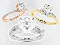 Grown Brilliance lab-grown diamond engagement rings