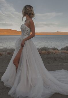 Stella York 7560 A-Line Wedding Dress