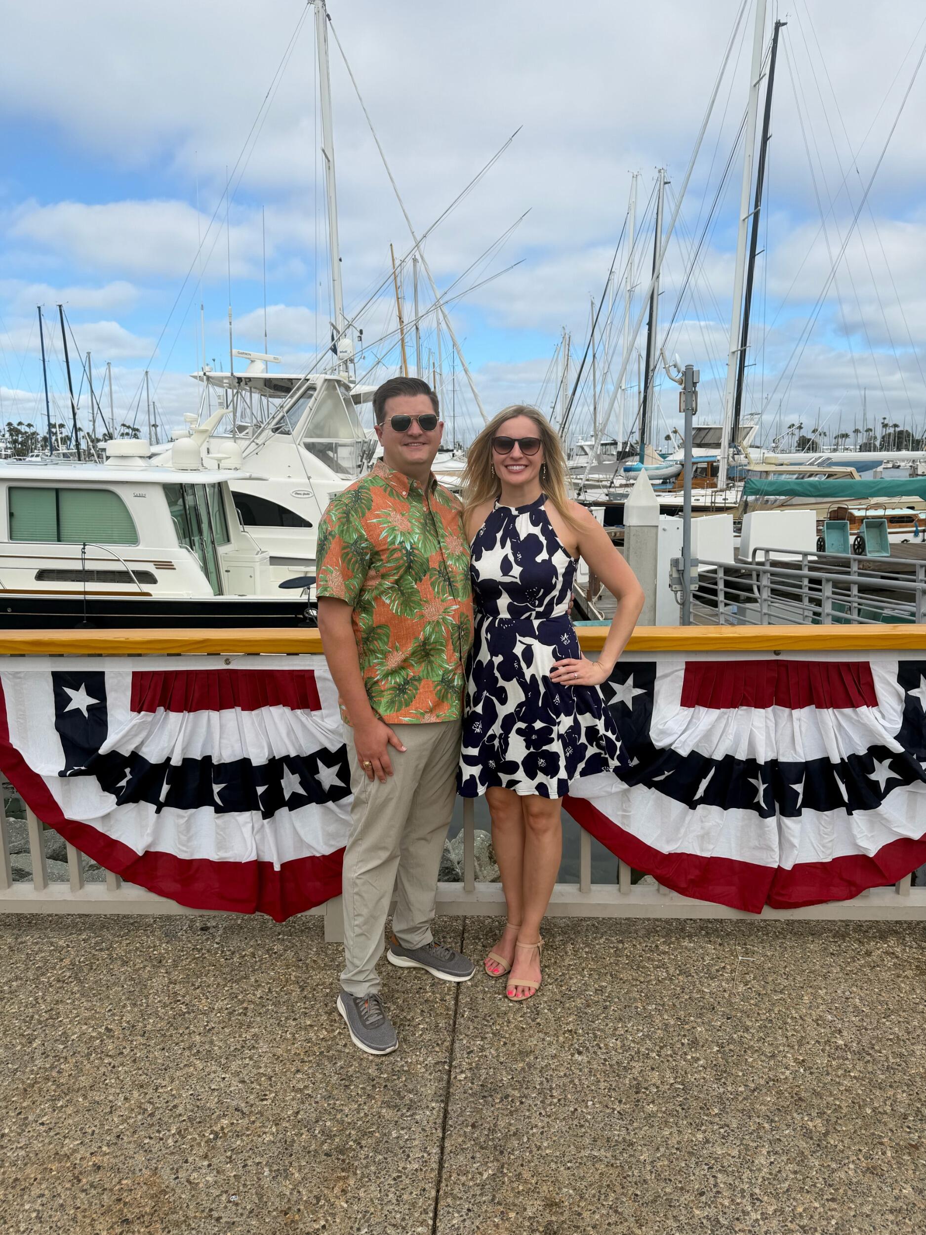 Hawaii 5-0 birthday party, San Diego Yacht Club