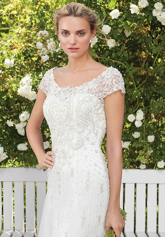 Casablanca Bridal Style 2287 Gloriosa Mermaid Wedding Dress - 3