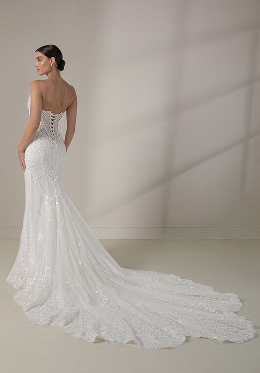 Martina Liana Luxe LE1415 Fit-and-Flare Wedding Dress - 7