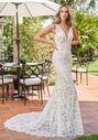 Jasmine Couture Celine Fit-and-Flare Wedding Dress - thumbnail - 1