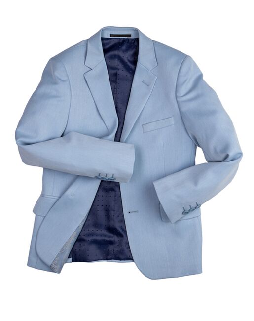 BLACKTIE "Liam" Powder Blue Suit (5-Piece Set) Flower Girl Dress and Ring Bearer Outfit - 7
