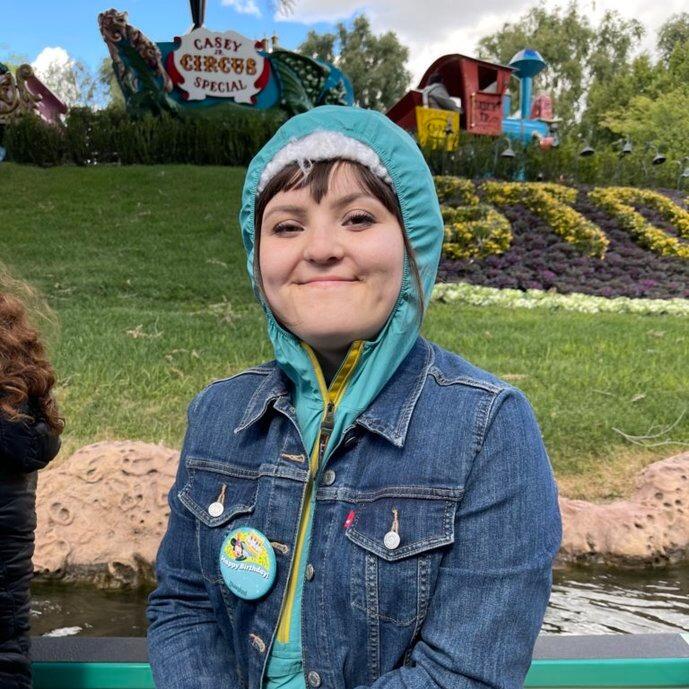 Picture of Sam takes Katie to Disneyland for her 23rd birthday