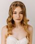 AW Bridal AW BRIDAL Gold Leaves Bridal Headpieces Wedding Headband Hair Pieces Pearl Wedding Hair Accessories for Brides Flower Girl Headpiece (Gold) Gold Headband - thumbnail - 6