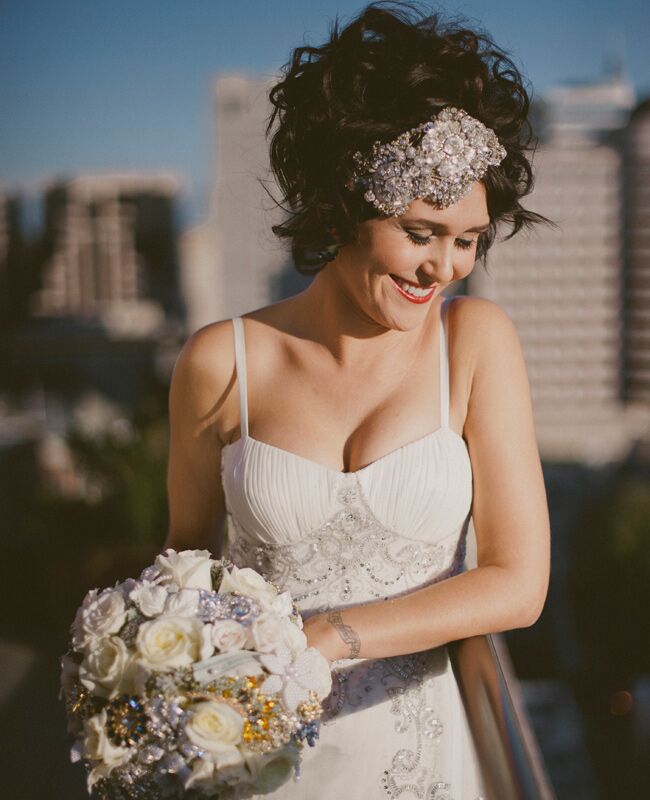 Wedding Hairstyles for Brides With Short Hair |<img class=