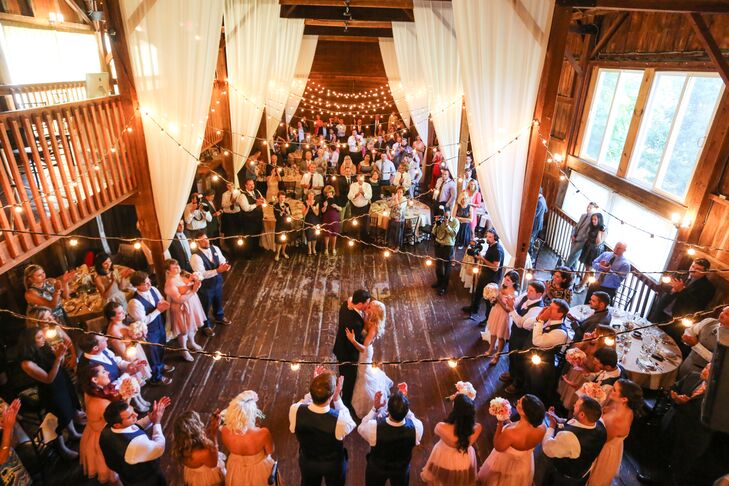 Lauren and Matt First Dance at Rustic Reception