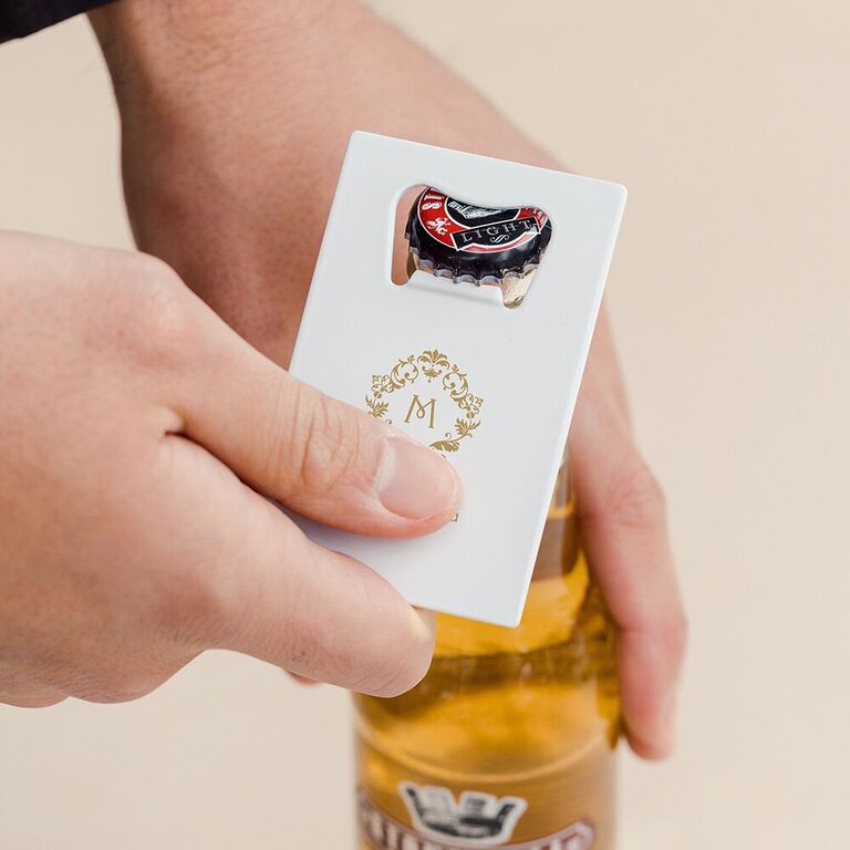 Bottle opener wedding favors