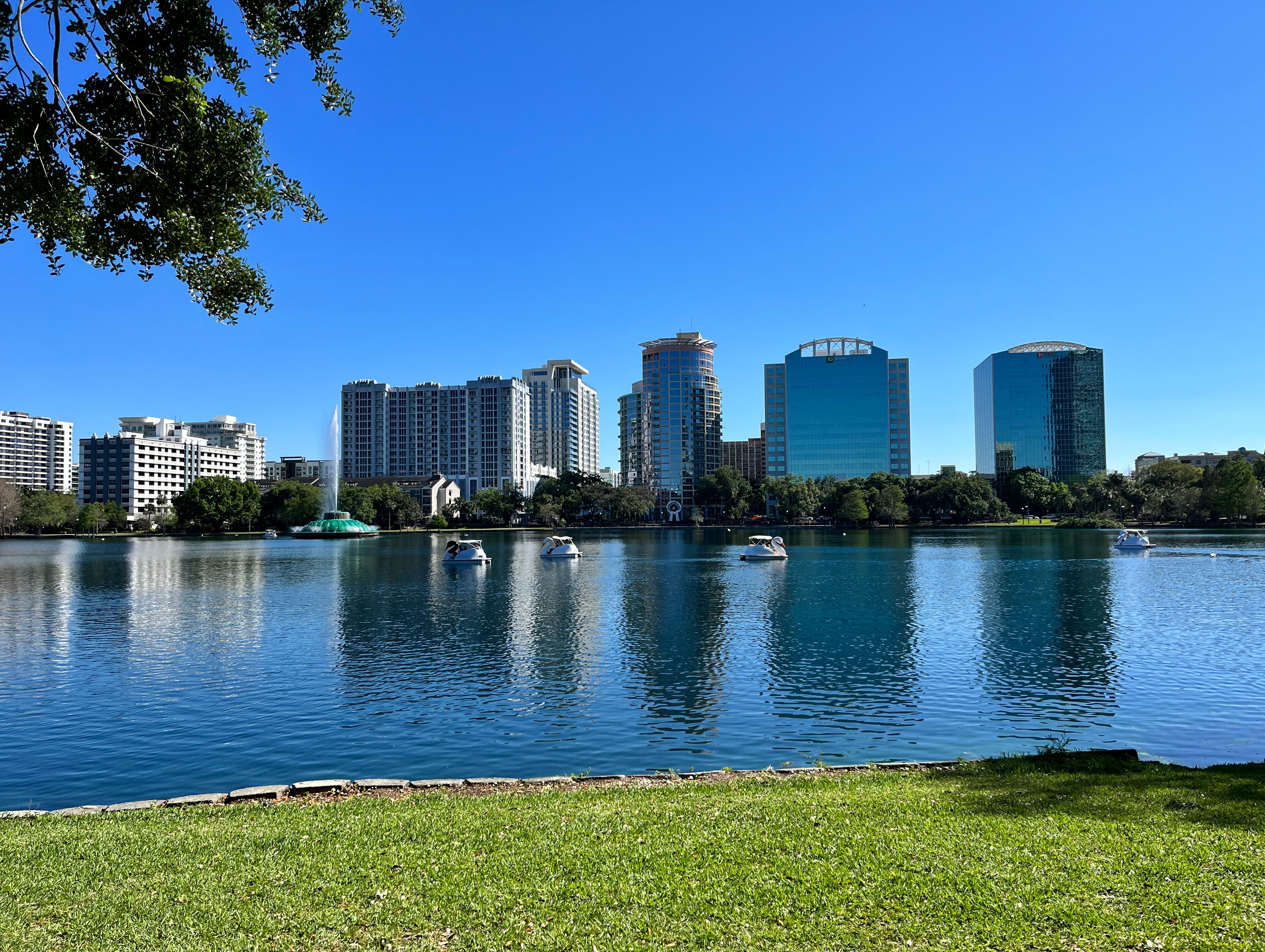 Picture of Lake Eola Park