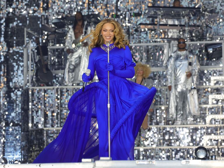 Beyonce at the Renaissance tour. 