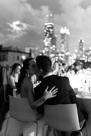 Glamorous Bride and Groom at The Ambassador