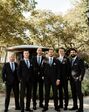 Suit Shop Men's Charcoal Gray Suit Tuxedo - thumbnail - 5
