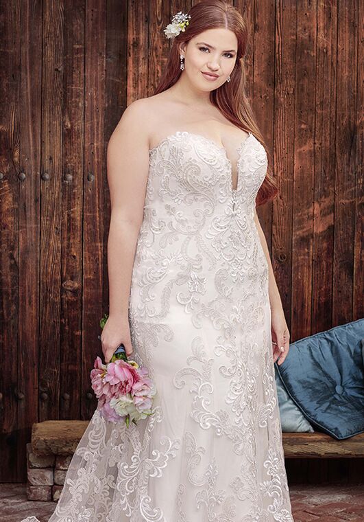 Beloved by Casablanca Bridal BL261 Kai Mermaid Wedding Dress - 6