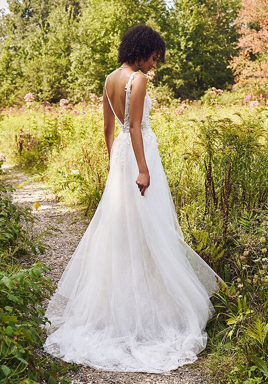 Lillian West 66332 A-Line Wedding Dress - 4