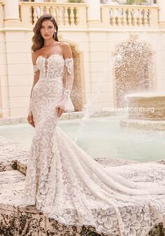 Martin Thornburg a Mon Cheri Collection MT3222, Spencer Fit-and-Flare Wedding Dress