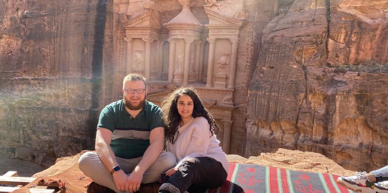 Jumana & Benj Home Page Banner