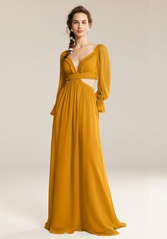 AW Bridal AW Ada Dress V-Neck Bridesmaid Dress