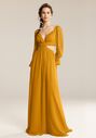 AW Bridal AW Ada Dress V-Neck Bridesmaid Dress - thumbnail - 1
