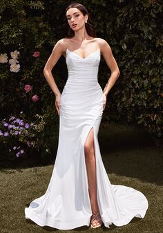 Ladivine CD791W Fit-and-Flare Wedding Dress